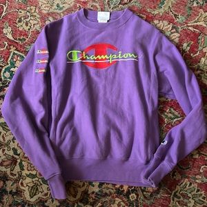 Purple Champion Sweatshirt